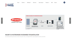 Desktop Screenshot of holshof.nl